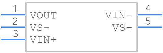 OPA863ADBVR - Texas Instruments - PCB symbol