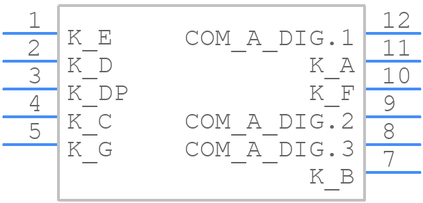 KW3-361AVA - Luckylight - PCB symbol