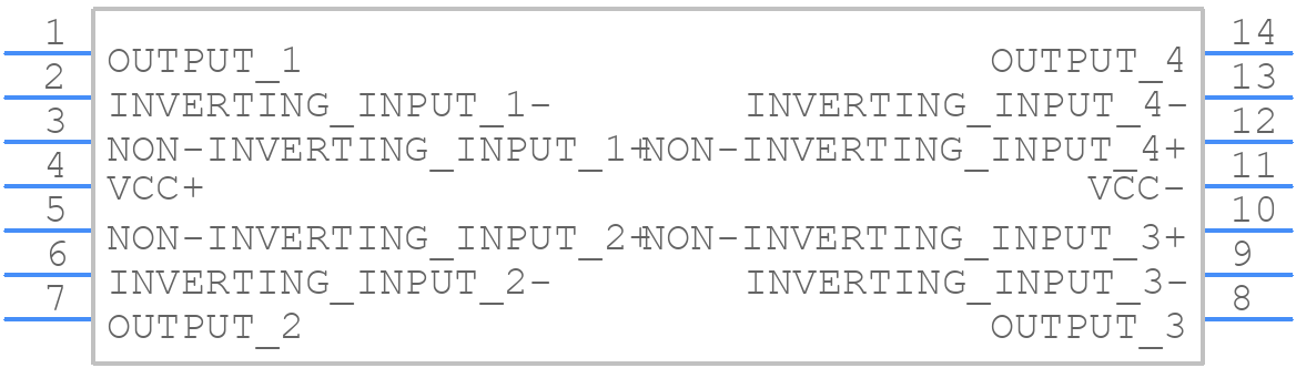 TSV794IDT - STMicroelectronics - PCB symbol