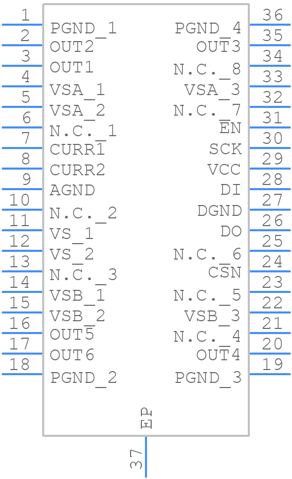 L99MD02XPTR - STMicroelectronics - PCB symbol