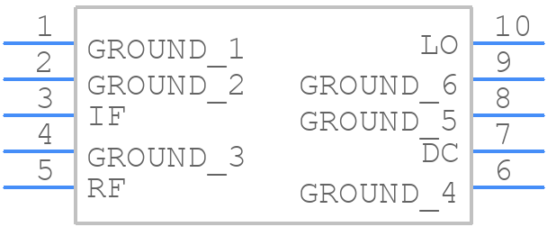 MACA-242H+ - Mini-Circuits - PCB symbol
