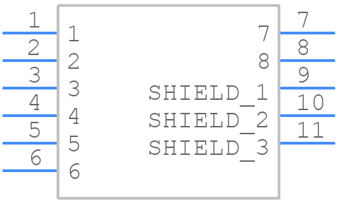 0986 EFC 651 - LUMBERG - PCB symbol