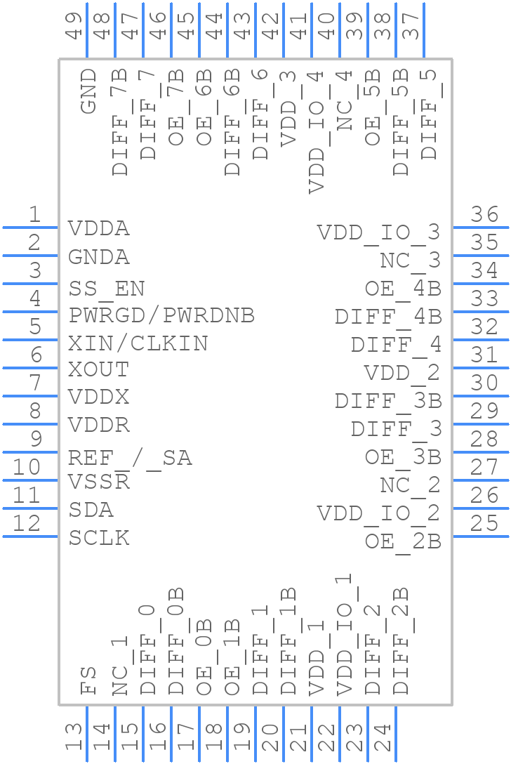 Si52208-A01AGM - Skyworks - PCB symbol