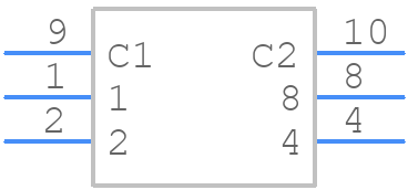S-7051EB - Nidec Copal - PCB symbol