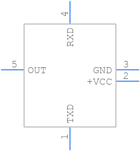 INIR-ME5 - Amphenol - PCB symbol