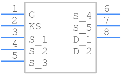 NSF060120D7A0J - Nexperia - PCB symbol
