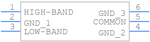 DPX165950DT-8048A1 - TDK - PCB symbol