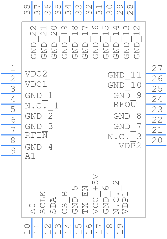 A3M36SL039IAAT2 - NXP - PCB symbol