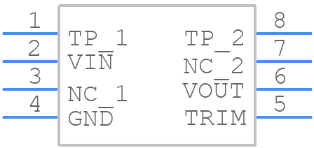 ADR441BRZ-REEL7 - Analog Devices - PCB symbol