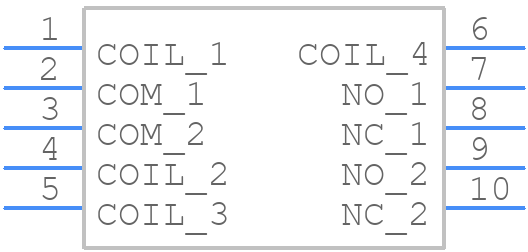 SA2RC2 - Metaltex - PCB symbol