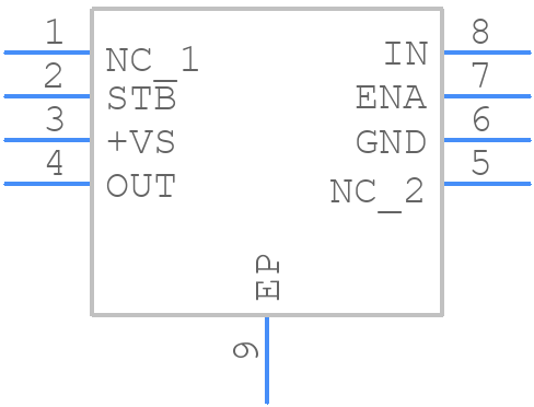 ADA4432-1BCPZ-R7 - Analog Devices - PCB symbol