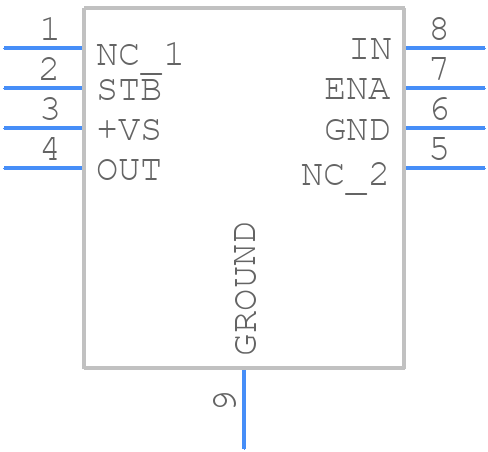 ADA4432-1WBCPZ-R7 - Analog Devices - PCB symbol