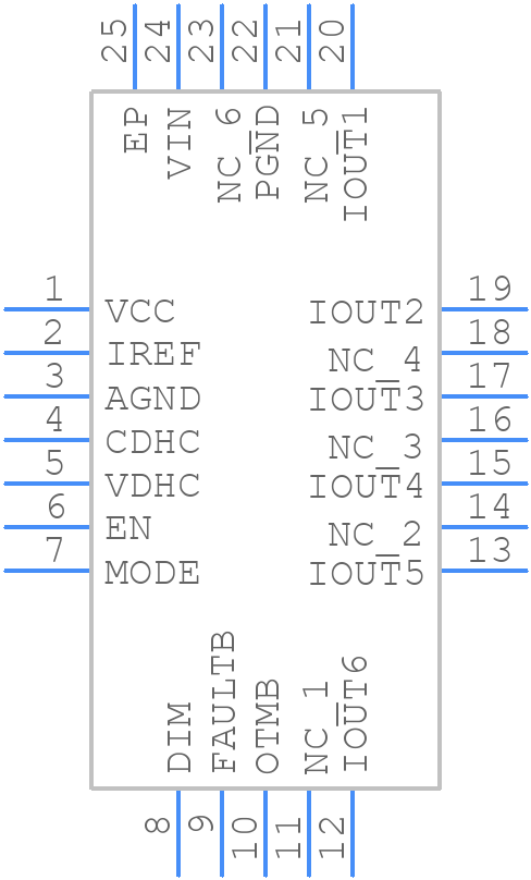 LM3432SQ/NOPB - Texas Instruments - PCB symbol