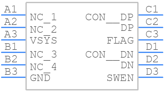 NX20P0408UKZ - NXP - PCB symbol