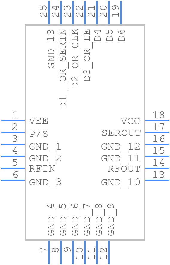 MAPS-010165-TR0500 - MACOM - PCB symbol