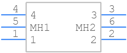 YF10.7B - NDK - PCB symbol