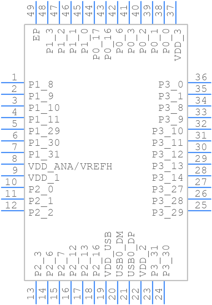 MCXA142VFT - NXP - PCB symbol