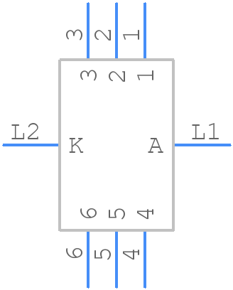 LP4EE1PBCTR - E-Switch - PCB symbol