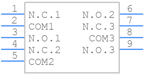 FS57003PLT2B2M2QEH - E-Switch - PCB symbol