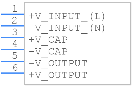 AMEOFL10-5S277HAJZ - aimtec - PCB symbol