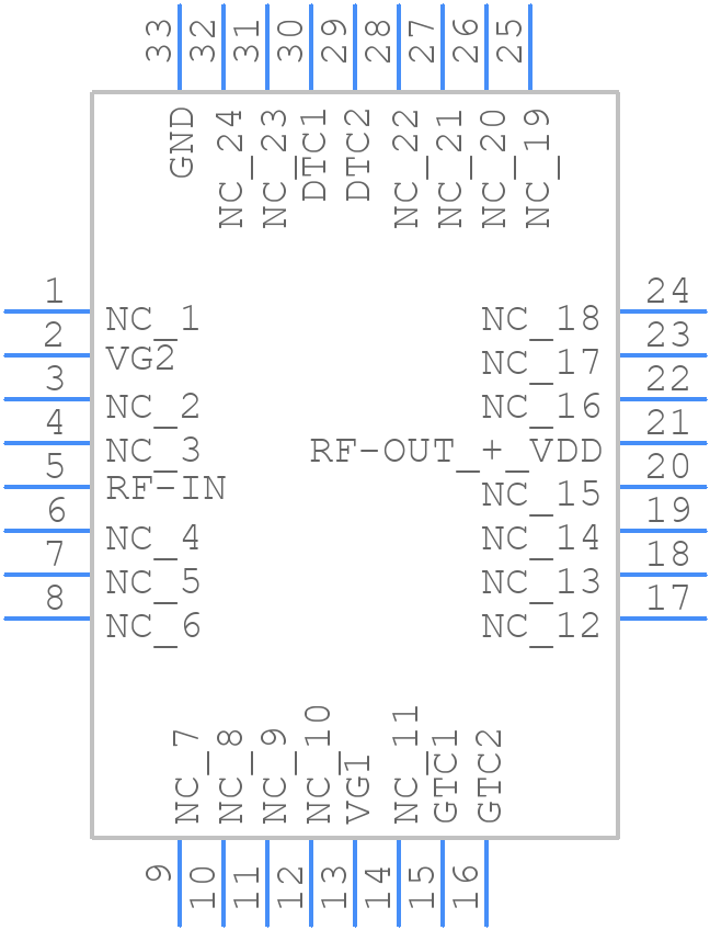 PMA5-83-2W+ - Mini-Circuits - PCB symbol