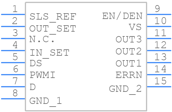 TLD21313EPXUMA1 - Infineon - PCB symbol