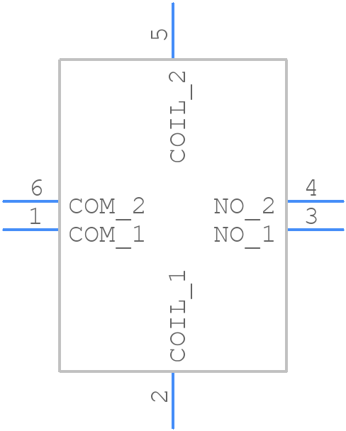 MRE24-2A79 - STANDEXMEDER - PCB symbol