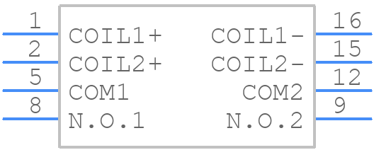 DSP2a-L2-DC6V - Panasonic - PCB symbol