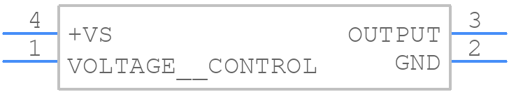 LFTVXO078857Cutt - IQD - PCB symbol