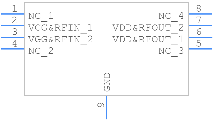 TA9410E - Texas Instruments - PCB symbol