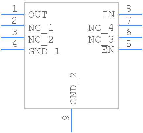 TPS7A2112PQWDRBRQ1 - Texas Instruments - PCB symbol