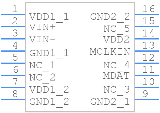 ACPL-796J-500E - Avago Technologies - PCB symbol