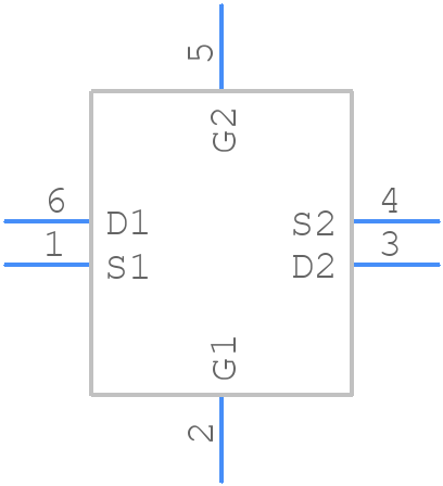2N7002PV - Nexperia - PCB symbol
