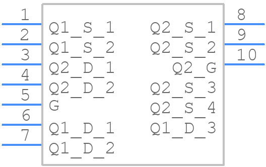 ISG0616N10NM5HSCATMA1 - Infineon - PCB symbol