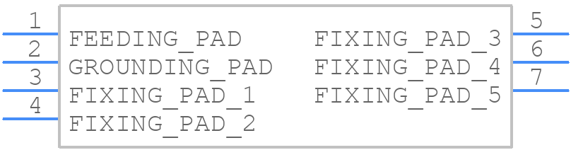206649-0001 - Molex - PCB symbol