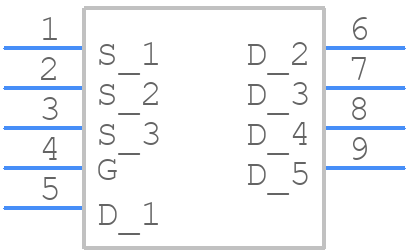 CMS25N03V8A-HF - Comchip Technology - PCB symbol