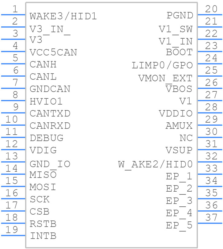 MFS2400AVMA1ES - NXP - PCB symbol