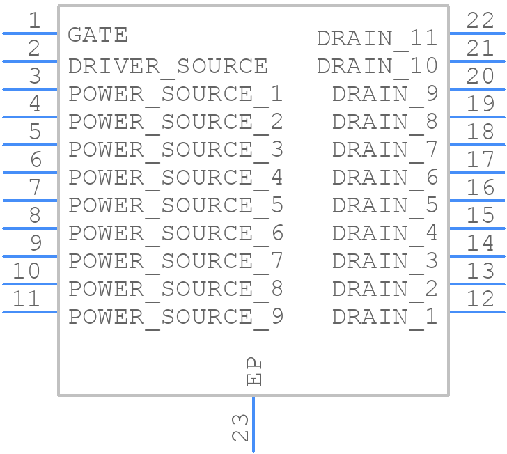 IMDQ75R027M1HXUMA1 - Infineon - PCB symbol