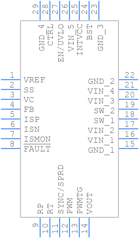 LT3932EUFD#PBF - Analog Devices - PCB symbol