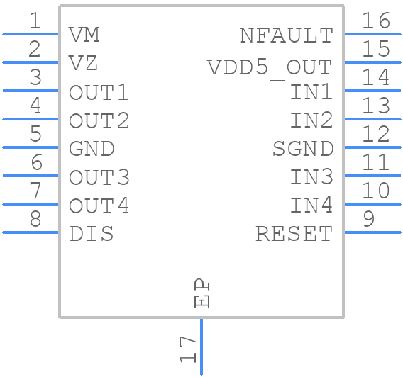 NSD5604-DHTSPR - NOVOSENSE - PCB symbol