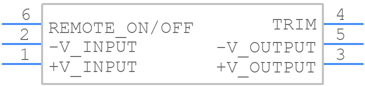ECB40W18-72S05 - Cincon - PCB symbol
