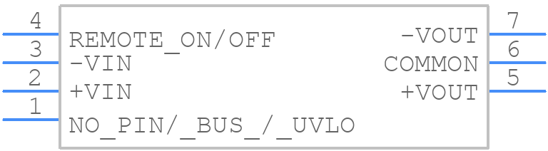 THN 10-3622UIR - Traco Power - PCB symbol