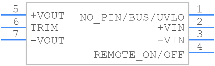 THN 10-3613UIRA1 - Traco Power - PCB symbol