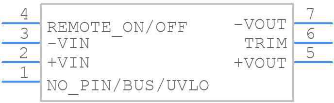 THN 10-7210UIRA1 - Traco Power - PCB symbol