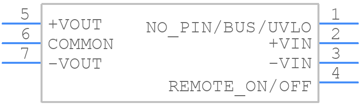THN 10-3621UIRB1 - Traco Power - PCB symbol