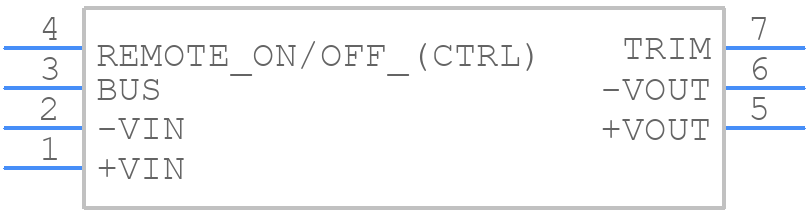 TEN 30-3611UIR - Traco Power - PCB symbol