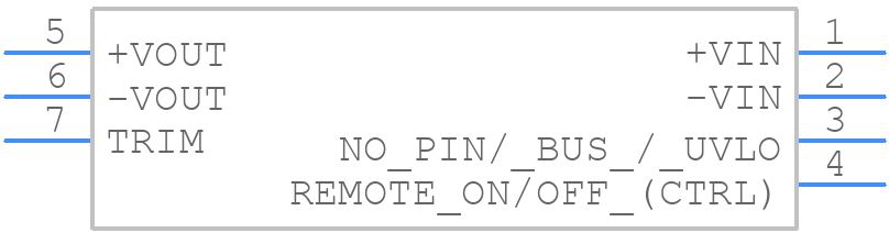 TEN 30-3611UIRA1 - Traco Power - PCB symbol