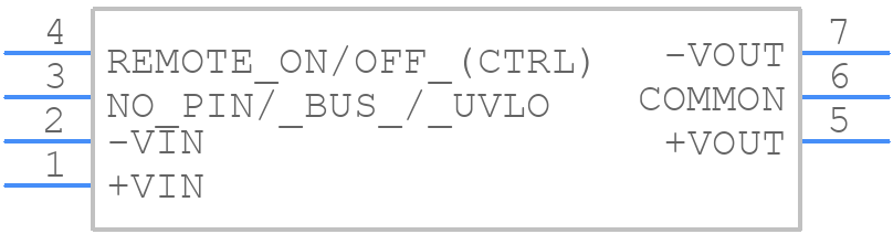 TEN 30-3622UIRA1 - Traco Power - PCB symbol
