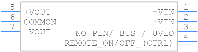 TEN 30-7223UIRA1 - Traco Power - PCB symbol
