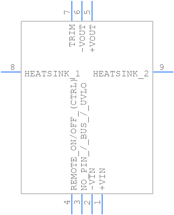 TEN 30-3612UIRB1HS - Traco Power - PCB symbol